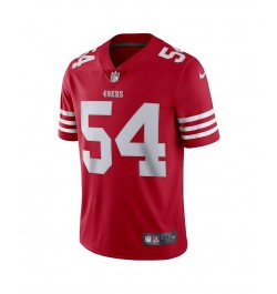 Men's Fred Warner Scarlet San Francisco 49ers Vapor Limited Jersey $39.00 Jersey