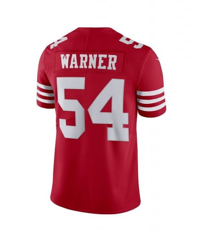 Men's Fred Warner Scarlet San Francisco 49ers Vapor Limited Jersey $39.00 Jersey