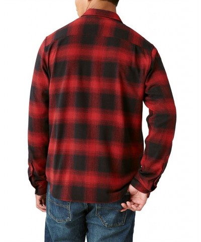 Men's Plaid Work Wear Cloud Soft Long Sleeve Flannel Shirt PD03 $30.86 Shirts