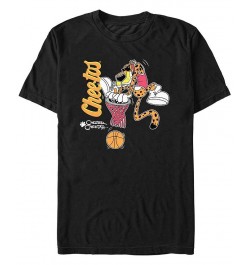 Men's Cheetos 90s Chester Hoopin Short Sleeve T-shirt Black $20.29 T-Shirts