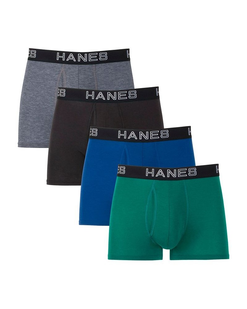 Men's 4-Pk. Ultimate ComfortFlex Fit Total Support Pouch Trunks Multi $14.88 Underwear