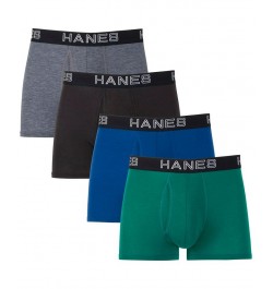 Men's 4-Pk. Ultimate ComfortFlex Fit Total Support Pouch Trunks Multi $14.88 Underwear