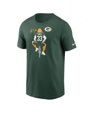 Men's Aaron Jones Green Green Bay Packers Player Graphic T-shirt $20.70 T-Shirts