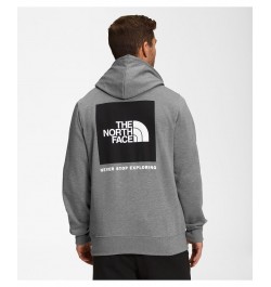 Men's Box NSE 'Never Stop Exploring' Pullover Hoodie TNF Medium Gray Heather, TNF Black $38.25 Sweatshirt