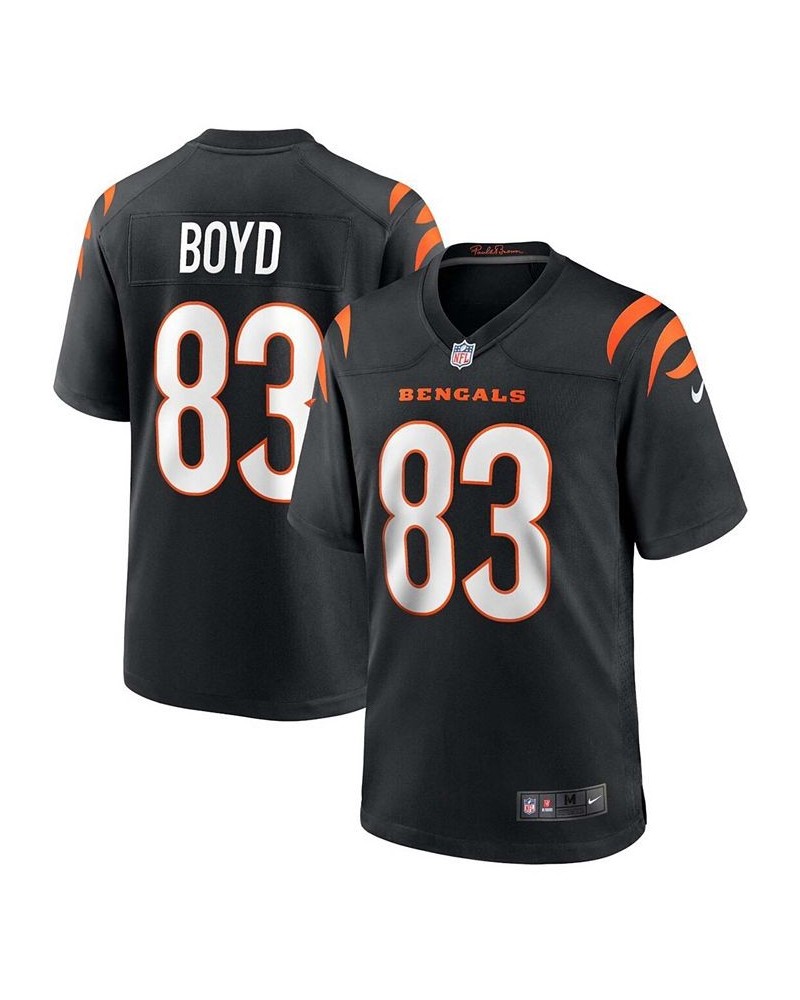 Men's Tyler Boyd Black Cincinnati Bengals Game Jersey $36.38 Jersey