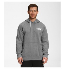 Men's Box NSE 'Never Stop Exploring' Pullover Hoodie TNF Medium Gray Heather, TNF Black $38.25 Sweatshirt