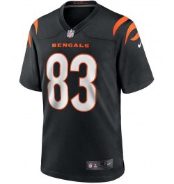 Men's Tyler Boyd Black Cincinnati Bengals Game Jersey $36.38 Jersey