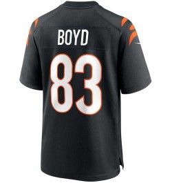 Men's Tyler Boyd Black Cincinnati Bengals Game Jersey $36.38 Jersey