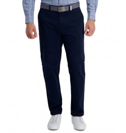 Men's Classic-Fit Soft Chino Dress Pants Navy $46.80 Pants