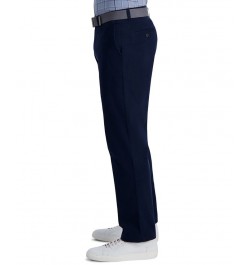 Men's Classic-Fit Soft Chino Dress Pants Navy $46.80 Pants