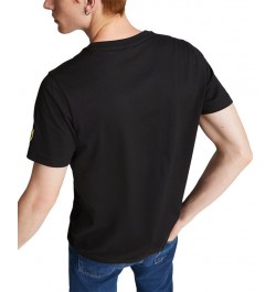 Men's Ferrari Race Tonal Big Shield Short-Sleeve Crewneck T-Shirt Black $25.85 T-Shirts