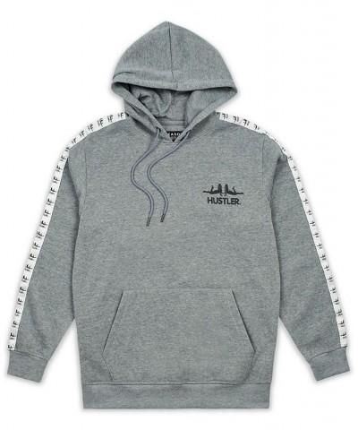 Men's Hustler Hoodie Gray $37.95 Sweatshirt