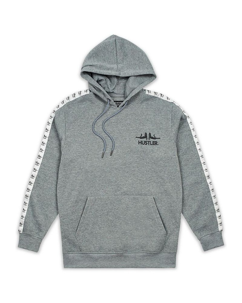 Men's Hustler Hoodie Gray $37.95 Sweatshirt