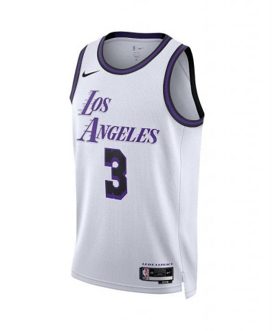 Men's and Women's Anthony Davis White Los Angeles Lakers 2022/23 Swingman Jersey - City Edition $55.90 Jersey