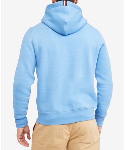 Men's Icon Stack Crest Pullover Hoodie Sweatshirt Blue $37.36 Sweatshirt