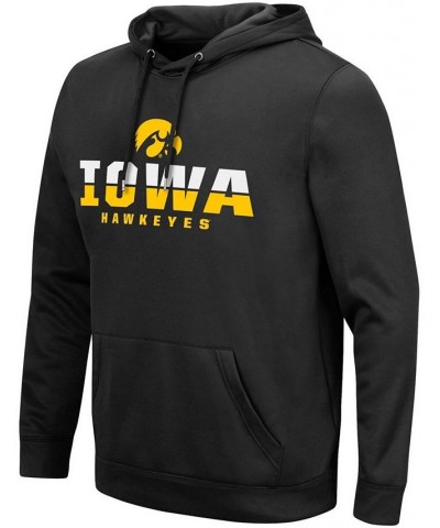 Men's Black Iowa Hawkeyes Lantern Pullover Hoodie $31.20 Sweatshirt