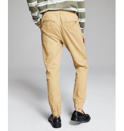 Men's Brushed Twill Jogger Pant Tan/Beige $12.50 Pants