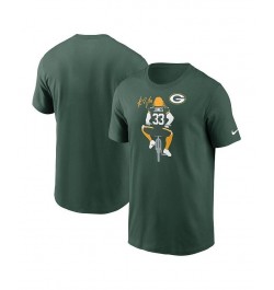 Men's Aaron Jones Green Green Bay Packers Player Graphic T-shirt $20.70 T-Shirts