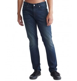 Men's Slim Fit Stretch Jeans Ck Blue Rinse $32.90 Jeans