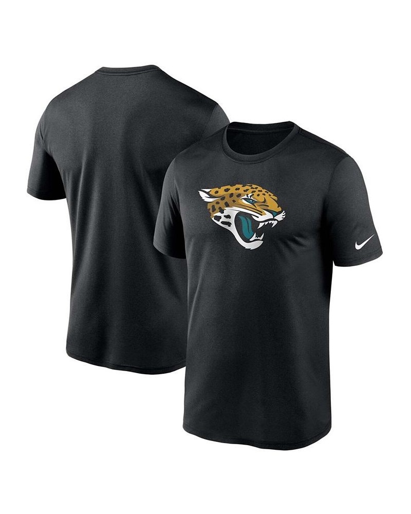 Men's Big and Tall Black Jacksonville Jaguars Logo Essential Legend Performance T-shirt $23.00 T-Shirts