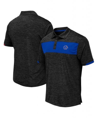 Men's Black Boise State Broncos Nelson Polo Shirt $28.99 Polo Shirts