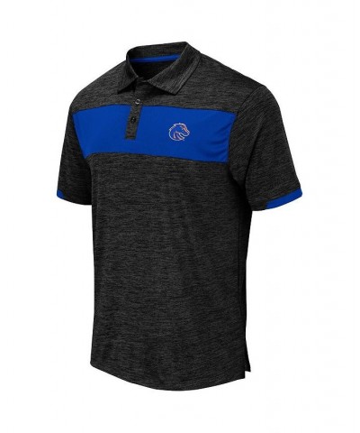 Men's Black Boise State Broncos Nelson Polo Shirt $28.99 Polo Shirts