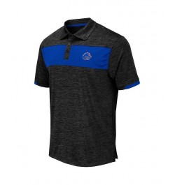 Men's Black Boise State Broncos Nelson Polo Shirt $28.99 Polo Shirts