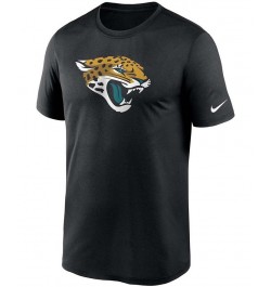 Men's Big and Tall Black Jacksonville Jaguars Logo Essential Legend Performance T-shirt $23.00 T-Shirts