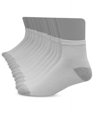 Men's 12-Pk. Ultimate Ankle Socks White $12.41 Socks