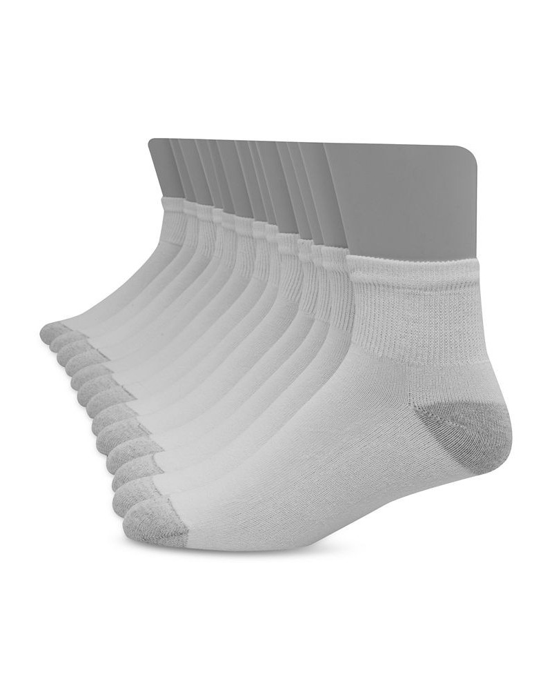 Men's 12-Pk. Ultimate Ankle Socks White $12.41 Socks