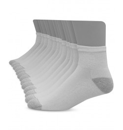 Men's 12-Pk. Ultimate Ankle Socks White $12.41 Socks