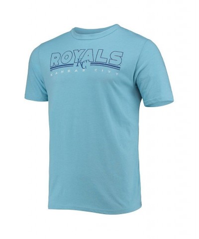 Men's Royal, Light Blue Kansas City Royals Meter T-shirt and Pants Sleep Set $37.09 Pajama