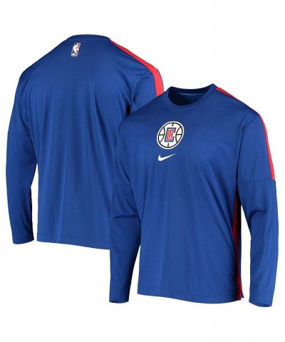 Men's Royal LA Clippers Long Sleeve Shooting Performance Shirt $38.99 T-Shirts