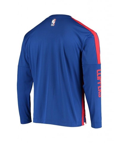 Men's Royal LA Clippers Long Sleeve Shooting Performance Shirt $38.99 T-Shirts