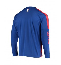 Men's Royal LA Clippers Long Sleeve Shooting Performance Shirt $38.99 T-Shirts