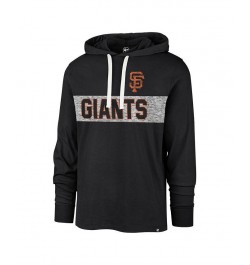 Men's Black San Francisco Giants Field Franklin Pullover Hoodie $31.50 Sweatshirt