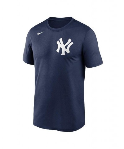 Men's Navy New York Yankees New Legend Wordmark T-shirt $27.99 T-Shirts