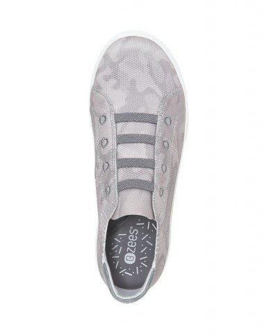 Golden Knit Washable Slip-on Sneakers Gray $44.20 Shoes