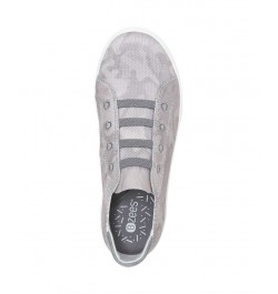 Golden Knit Washable Slip-on Sneakers Gray $44.20 Shoes