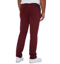 Men's Big and Tall Straight Fit Jeans Red $37.46 Jeans