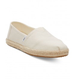 Women's Alpargata Rope Slip-On Flats PD04 $34.50 Shoes