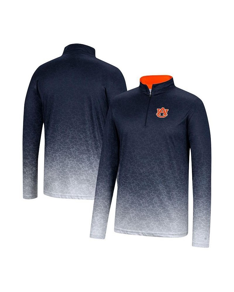 Men's Navy Auburn Tigers Walter Quarter-Zip Windshirt $31.34 Shirts