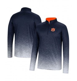 Men's Navy Auburn Tigers Walter Quarter-Zip Windshirt $31.34 Shirts