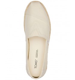 Women's Alpargata Rope Slip-On Flats PD04 $34.50 Shoes