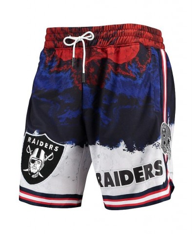 Men's Navy, Red Las Vegas Raiders Americana Shorts $43.34 Shorts