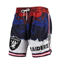 Men's Navy, Red Las Vegas Raiders Americana Shorts $43.34 Shorts