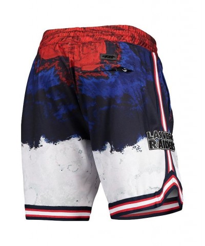 Men's Navy, Red Las Vegas Raiders Americana Shorts $43.34 Shorts