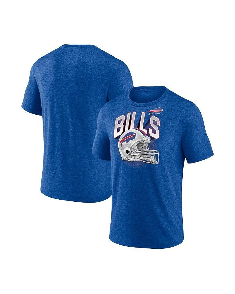 Men's Branded Heathered Royal Buffalo Bills End Around Tri-Blend T-shirt $18.72 T-Shirts