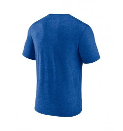 Men's Branded Heathered Royal Buffalo Bills End Around Tri-Blend T-shirt $18.72 T-Shirts