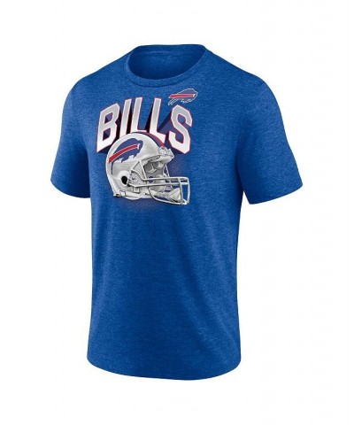 Men's Branded Heathered Royal Buffalo Bills End Around Tri-Blend T-shirt $18.72 T-Shirts